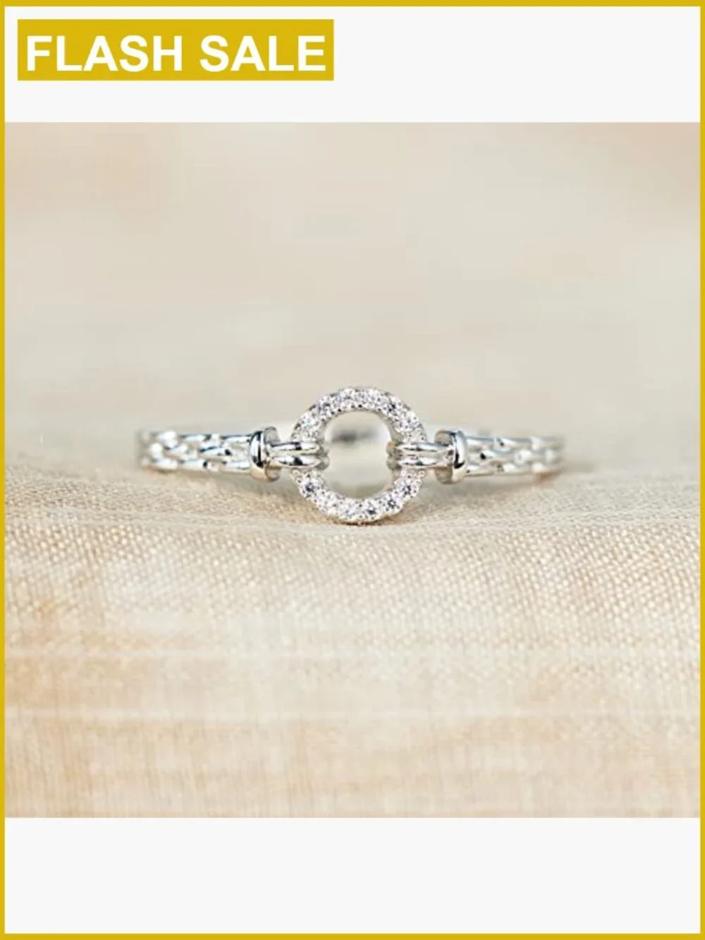 925 Sterling Silver Pinky Ring - Stacking Statement Ring for Women